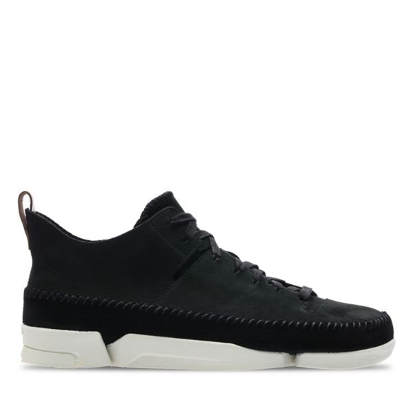 Clarks Mens Trigenic Flex Trainers Black | USA-581976